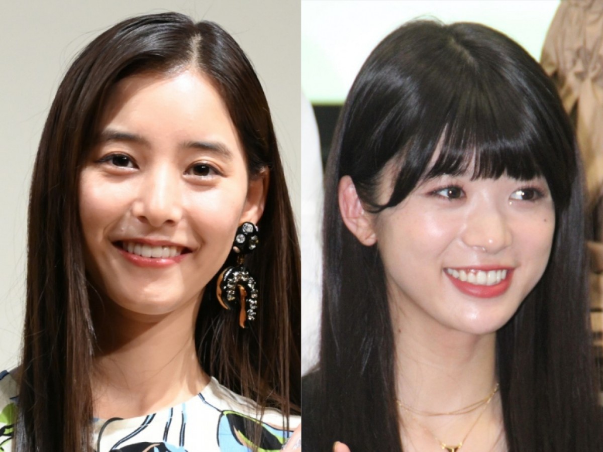 (左から)新木優子&馬場ふみか