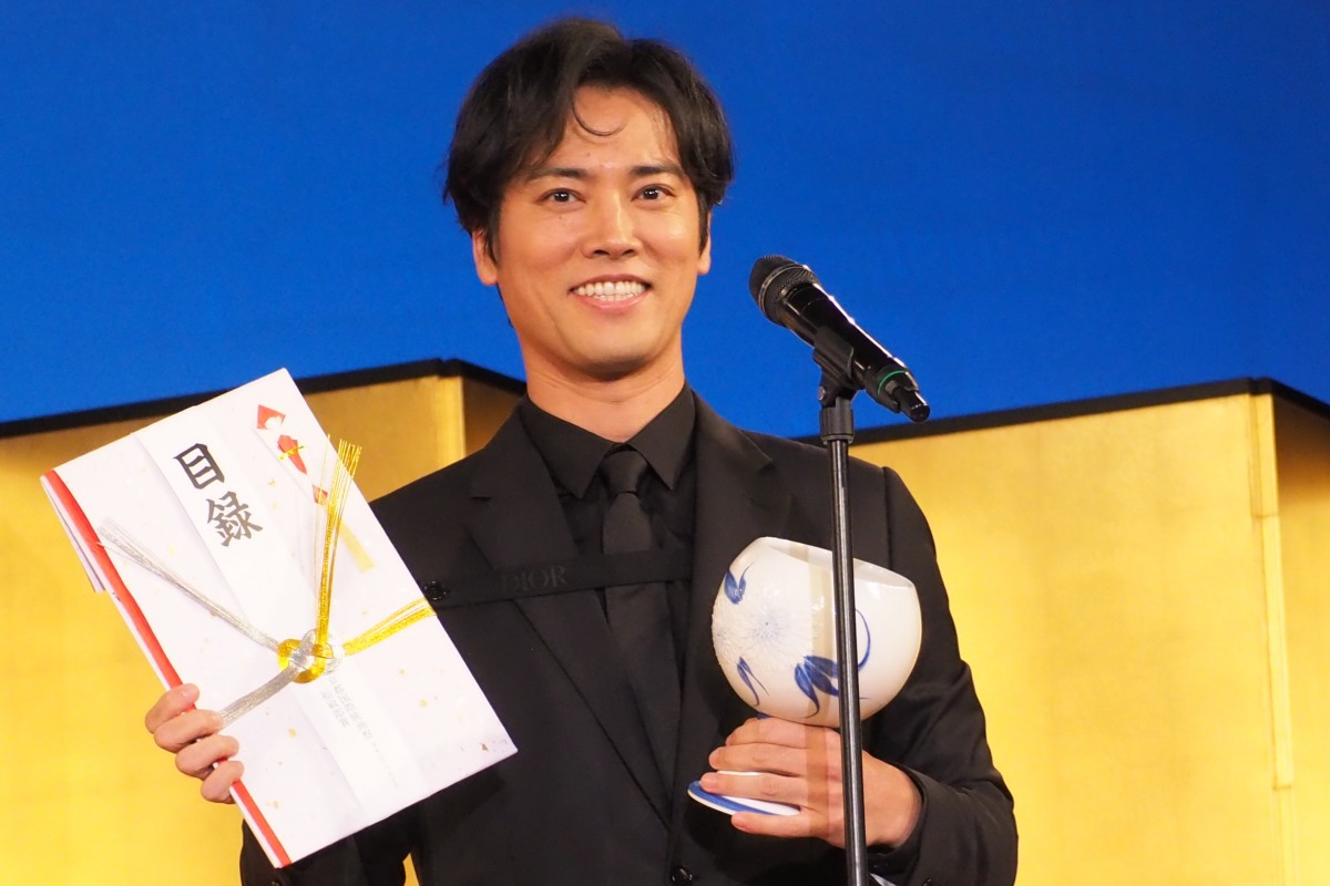 倉科カナ、艶やかな着物姿で登場　桐谷健太が三船敏郎賞受賞　『京都国際映画祭2021授賞式』