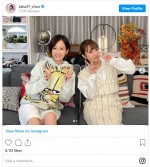 久々のあつみな2ショット　※「高橋みなみ」インスタグラム