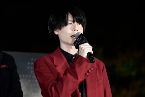映画『エターナルズ』公開記念 東京タワー10灯式イベントに登場した内山昂輝