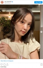 ※中学生以来の暗髪にイメチェンしたDream Ami