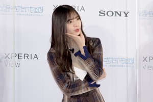 Xperia View×乃木坂46 VRコンテンツ発表会に登場した乃木坂46・齋藤飛鳥