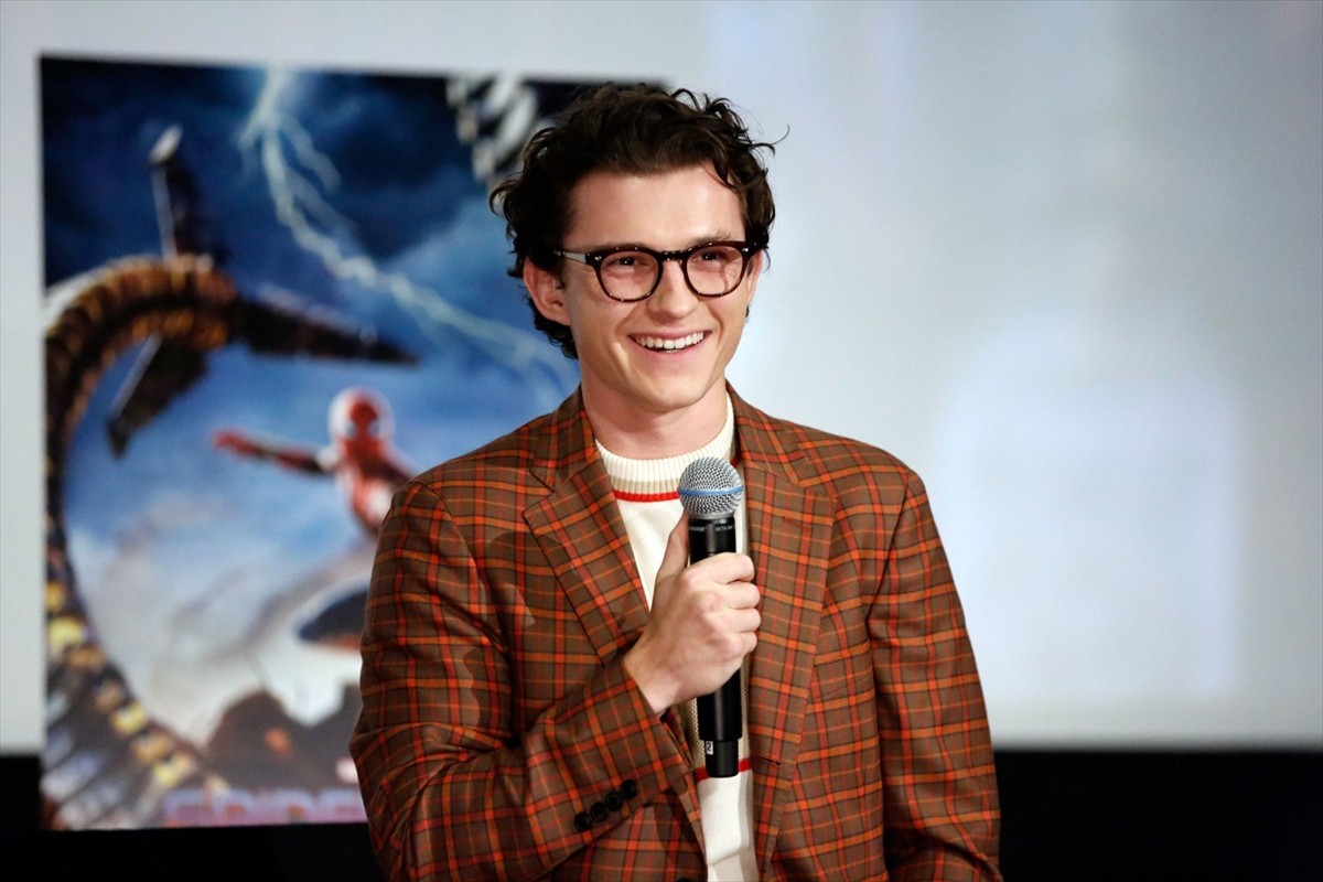 トム・ホランド、『スパイダーマン:ノー・ウェイ・ホーム』予告上映イベントに登場