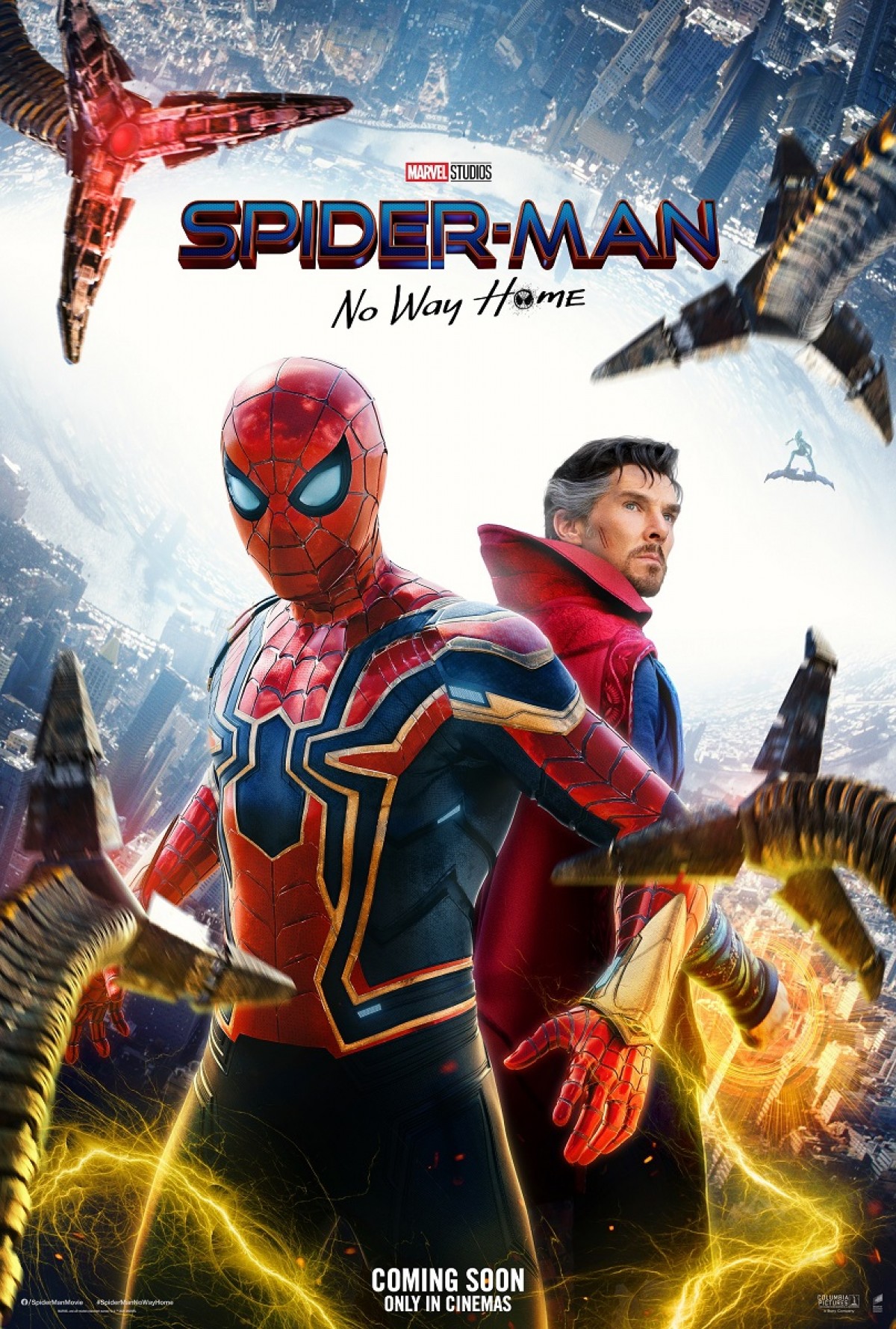 スパイダーマン＆ドクター・ストレンジにヴィランたちが襲い掛かる！　新海外版ポスター公開