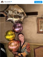 45歳の誕生日を迎えた観月ありさ　※「観月ありさ」インスタグラム