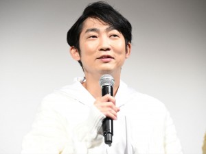 映画『ボス・ベイビー　ファミリー・ミッション』親子試写会に出席した石田明（NON STYLE）