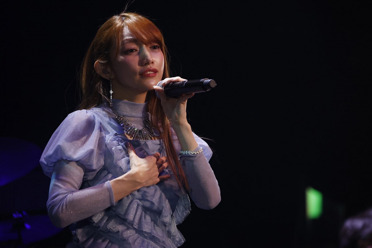 後藤真希、10年ぶり有観客ライブ開催　「やっぱりライブって楽しい！」　感極まって涙も