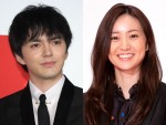 7月に結婚発表した（左から）林遣都、大島優子