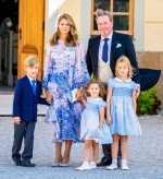 スウェーデン王室マデレーン王女＆クリストファー・オニール氏と子どもたち