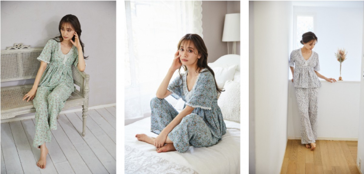 かわにしみき×「mysty woman」コラボルームウェア