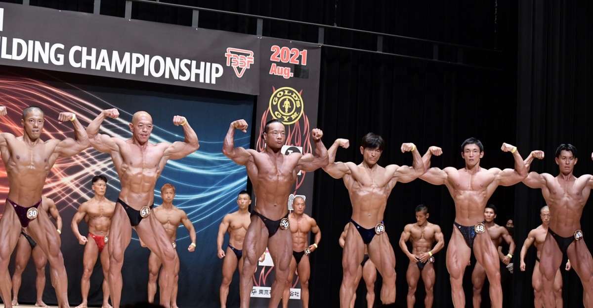 なかやまきんに君、圧巻の筋肉美披露　「東京ボディビル選手権大会」出場