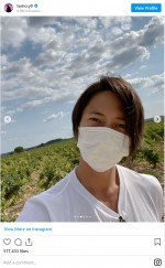 撮影でフランスに滞在している山下智久　※「山下智久」インスタグラム