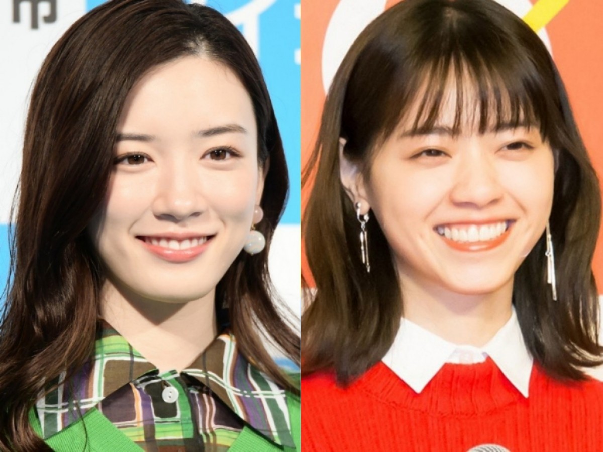 永野芽郁＆西野七瀬、三角座りでリラックス中 『ハコヅメ』2ショットに反響