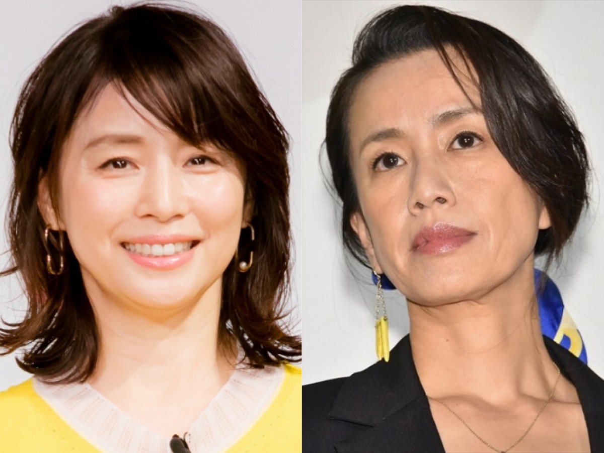 石田ゆり子、“白金大臣”渡辺真起子と2ショットに反響「役から離れたお二人も素敵」