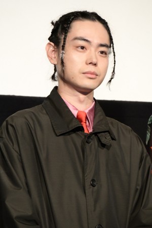 映画『CUBE 一度入ったら、最後』初日舞台あいさつに登場した菅田将暉