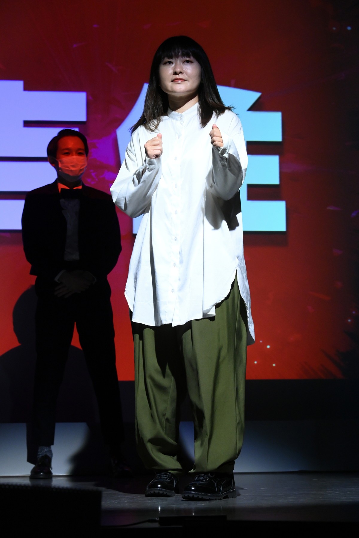 吉住、R‐1優勝に意欲　賞金の使いみちは男子スポーツチーム買収「チヤホヤされたい」