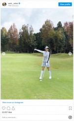 “最近のゴルフコーデ”一挙公開　※「鷲見玲奈」インスタグラム