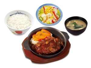 松屋「ビーフシチューハンバーグ」新発売！