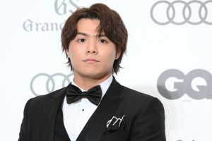 GQ MEN OF THE YEAR 2021 フォトコールに登場した阿部一二三