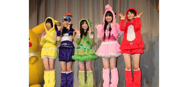 ももクロ しょこたん ローラの絶賛にも インチキアイドルですから と自虐トーク ポケモン最新作完成披露 12年7月1日 写真 ゲーム アニメ ニュース クランクイン