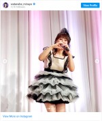 ソロデビュー35周年記念のバースデーライブを開催した渡辺美奈代　※「渡辺美奈代」インスタグラム