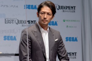 『LOST JUDGMENT：裁かれざる記憶』完成披露記者発表会に登場した玉木宏