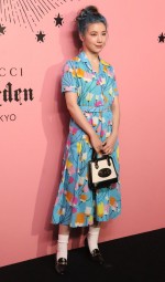 「Gucci Garden Archetypes」展 フォトコールに登場した仲里依紗