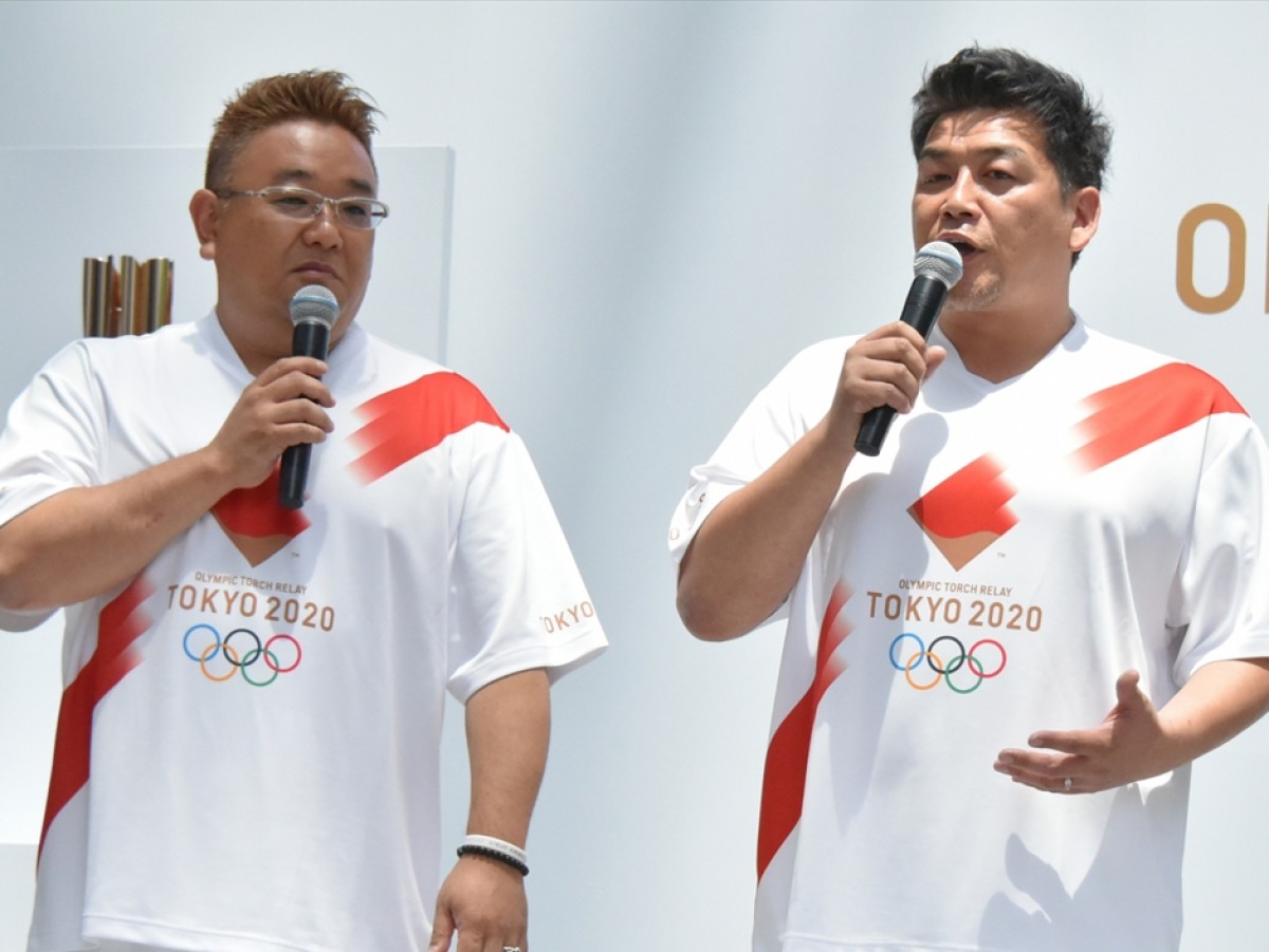 サンドウィッチマン(左から伊達みきお、富澤たけし)