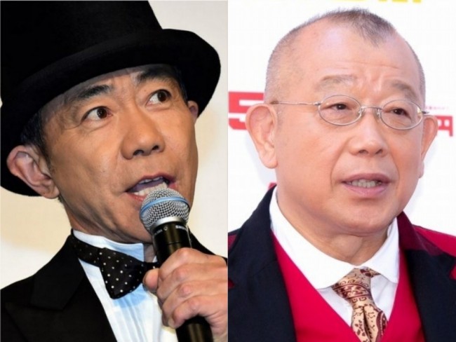 (左から)木梨憲武、笑福亭鶴瓶