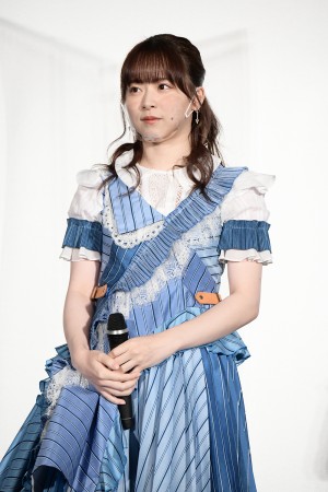 映画『未成仏百物語 〜AKB 48 異界への灯火寺〜』舞台あいさつに登壇した倉野尾成美