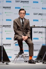 『LOST JUDGMENT：裁かれざる記憶』完成披露記者発表会に登場した光石研