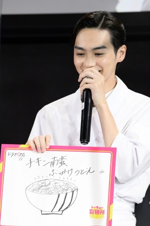 ドラマ『トーキョー製麺所』完成披露トークイベントに登場した吉野北人