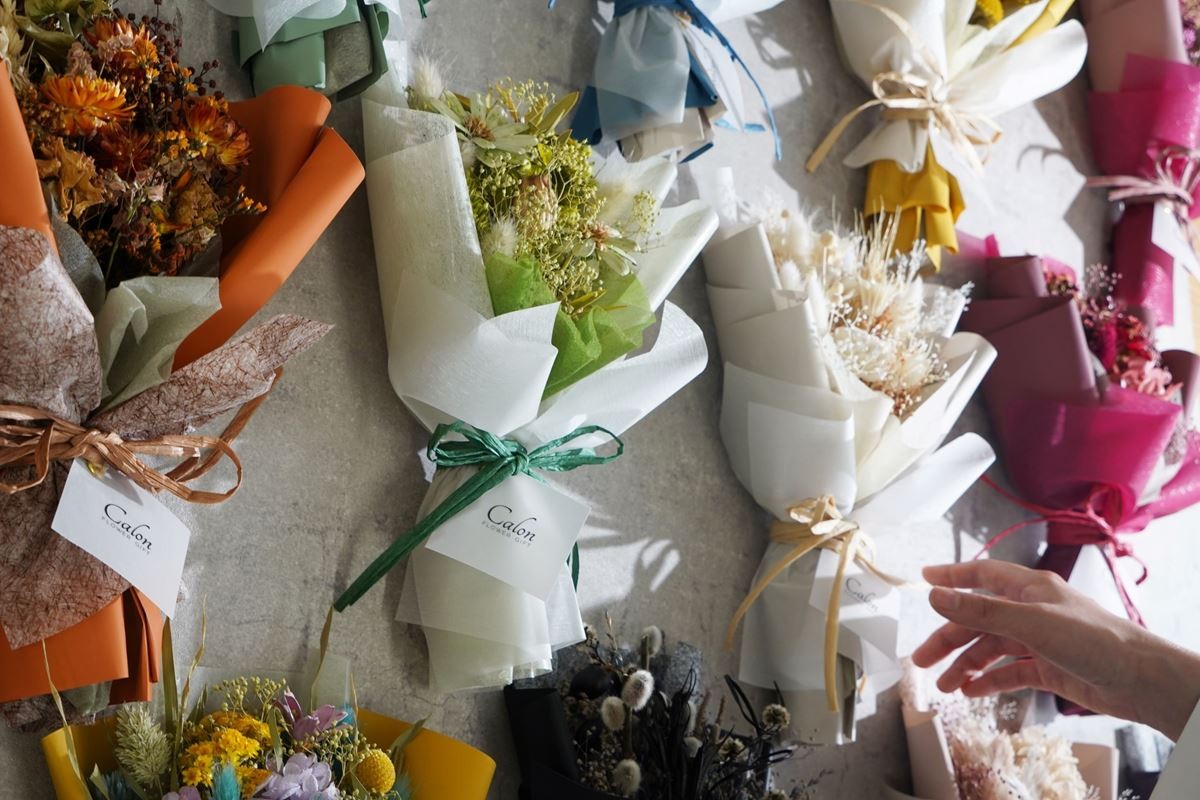 ドライフラワー専門店「Calon DRY FLOWER」銀座にオープン！