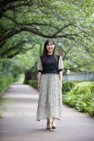 ドラマ『顔だけ先生』（東海テレビ・フジテレビ系）に生徒役で出演する田幡妃菜