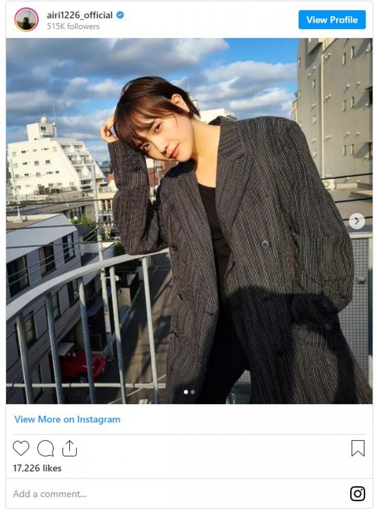 松井愛莉、ばっさりショートヘアが大評判「鬼かっこいい」「似合います」