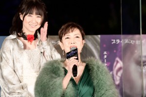 映画『エターナルズ』公開記念 東京タワー10灯式イベントに登場した戸田恵子