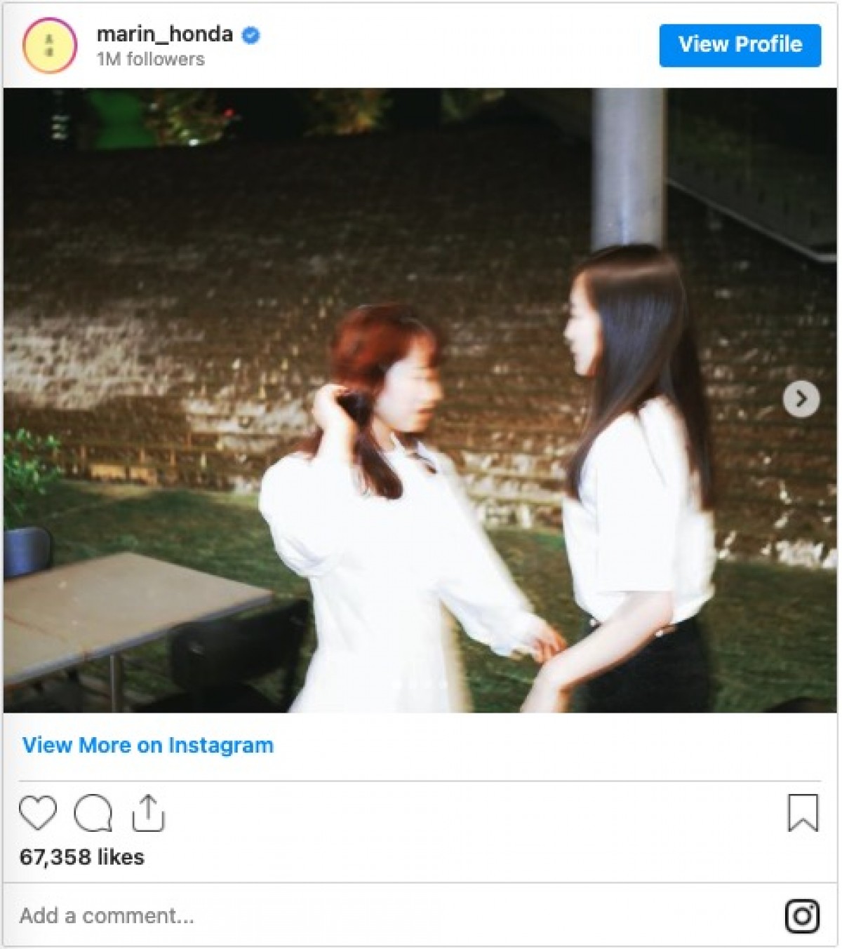 本田真凜、伊藤美誠との仲良しショット複数投稿「2人とも可愛い」