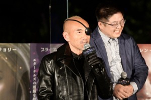 映画『エターナルズ』公開記念 東京タワー10灯式イベントに登場した竹中直人