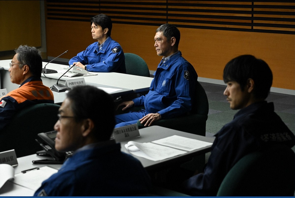 『日本沈没』第5話　ついに関東沈没へ　“常磐”松山ケンイチら未来推進会議メンバーが対応にあたる