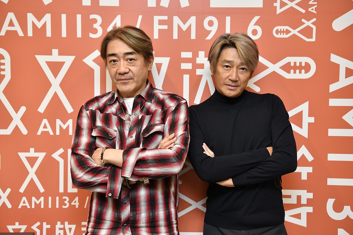 『近藤真彦 RADIO GARAGE』で共演する（左から）野村義男、近藤真彦