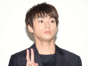 映画『テン・ゴーカイジャー』完成披露舞台あいさつに登場した山田裕貴