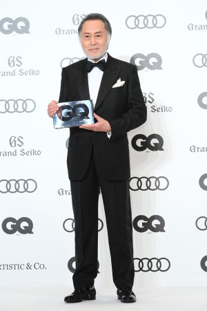GQ MEN OF THE YEAR 2021 フォトコールに登場した北大路欣也