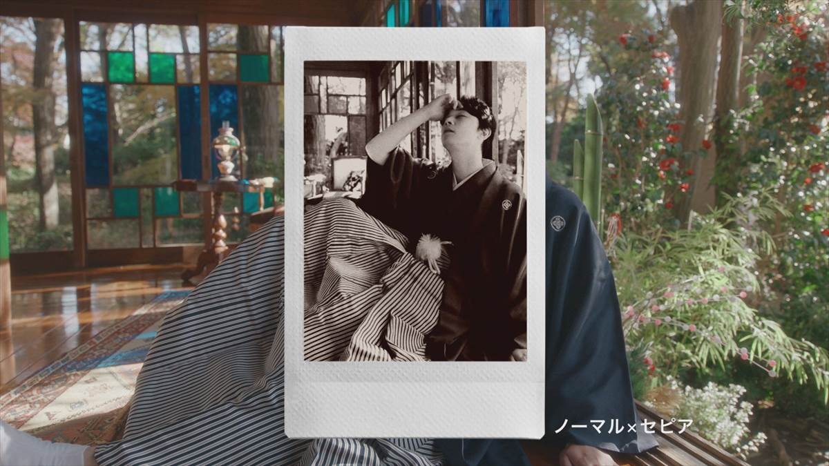 広瀬すず、艶やかな着物姿　吉沢亮＆ウルフ・アロン選手を“チェキで激写”