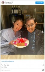 加藤茶＆綾菜、現在の夫婦ショット　※「加藤綾菜」インスタグラム