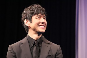 『99.9‐刑事専門弁護士‐ THE MOVIE』完成披露試写会に登場した西島秀俊