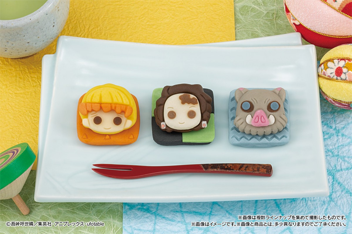 『鬼滅の刃』嘴平伊之助の和菓子＆シール付きタルト登場！
