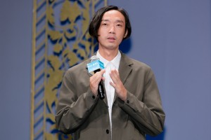 映画『マイ・ダディ』ジャパンプレミアイベントに登場した金井純一監督