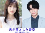 【写真】見つめる福本莉子×意味深な表情の松田元太　『君が落とした青空』