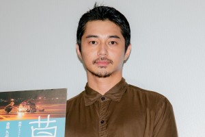 映画『草の響き』舞台あいさつに登壇した東出昌大