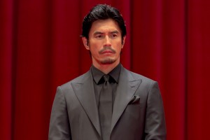 映画『燃えよ剣』完成報告イベントに登場した伊藤英明